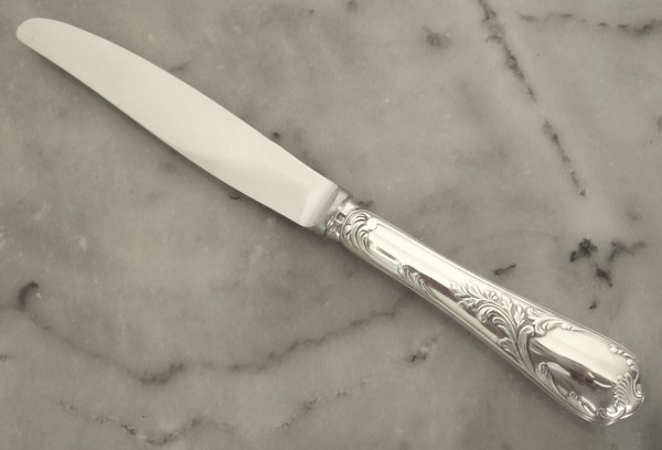 Christofle : silver plated cheese knife, Marly pattern