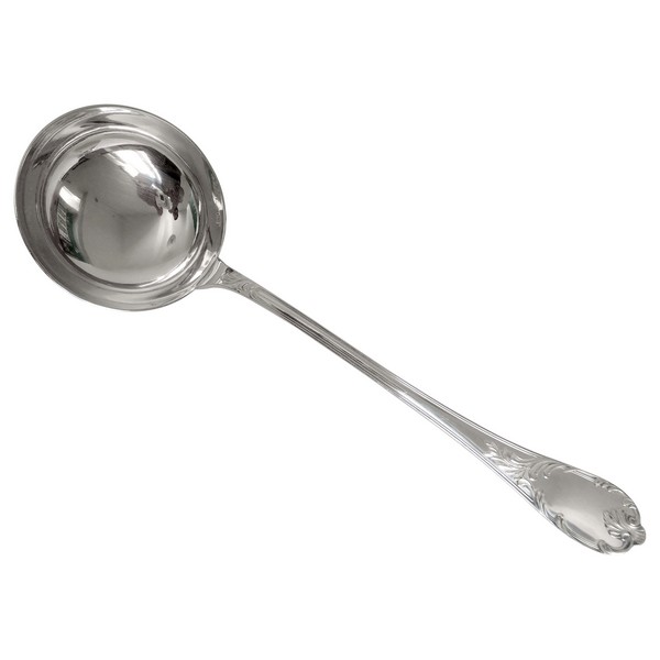 Christofle : silver plated ladle, Marly pattern