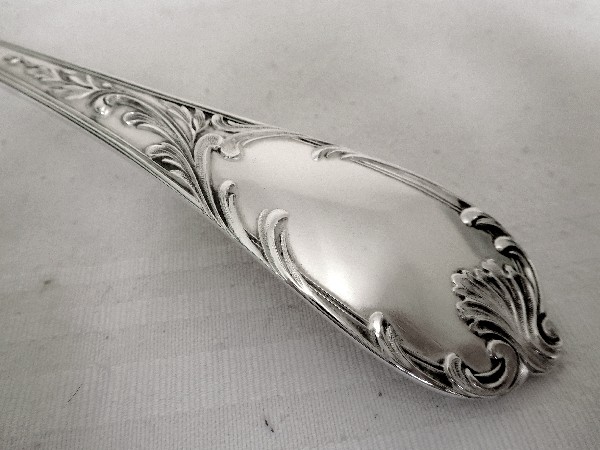 Christofle : silver plated ladle, Marly pattern