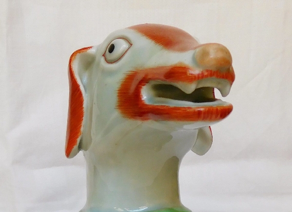 Qianlong dog, 18th century Chinese porcelain 