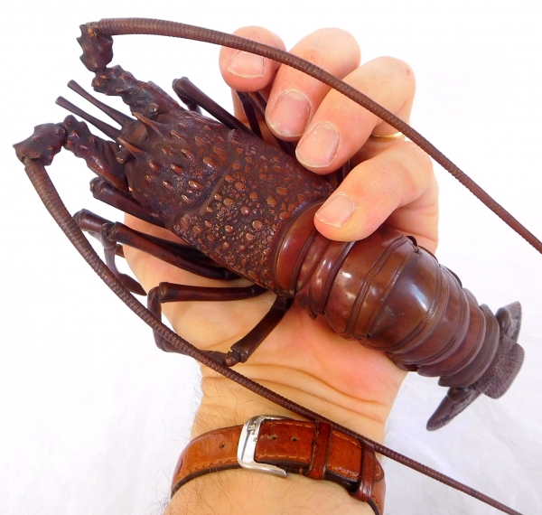 Jizai : bronze articulated lobster, Japan, Meiji production, late 19th century