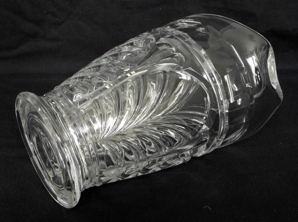Baccarat crystal water pitcher, Aumale pattern