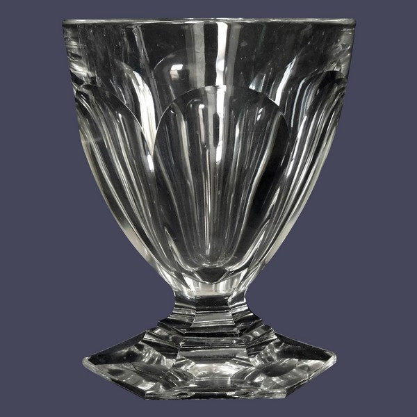 Verre à porto en cristal de Baccarat, modèle Bourbon - 8cm - signé