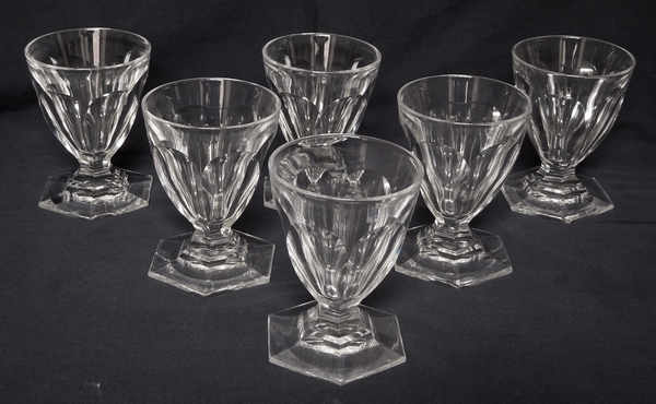 Verre à eau en cristal de Baccarat, modèle Bourbon - 11,2m - signé