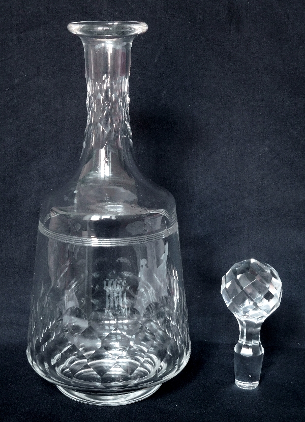 Baccarat crystal wine decanter