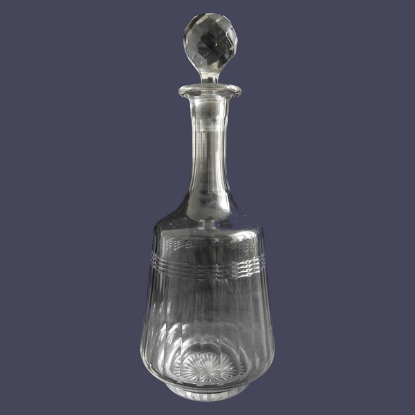 Carafe en cristal de Baccarat, modèle Chicago version luxe - 24,5cm