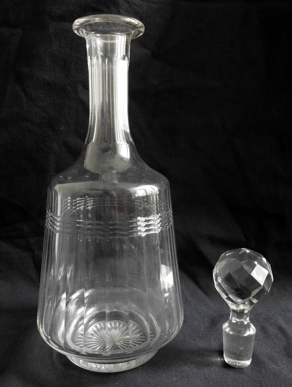 Grande carafe en cristal de Baccarat, modèle Chicago version luxe - 29,5cm