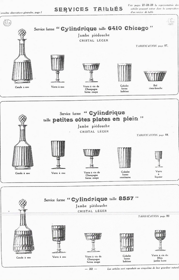 Carafe en cristal de Baccarat, modèle Chicago version luxe - 24,5cm