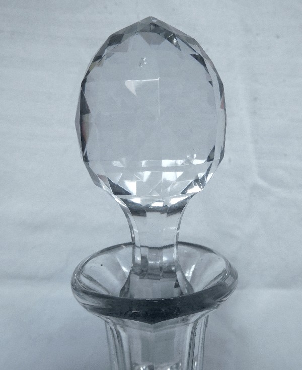 Baccarat crystal wine decanter, Colbert pattern