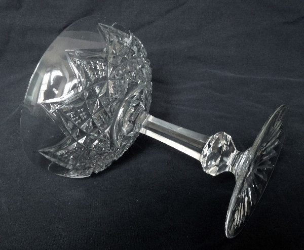 Coupe en cristal de Baccarat, modèle Colbert