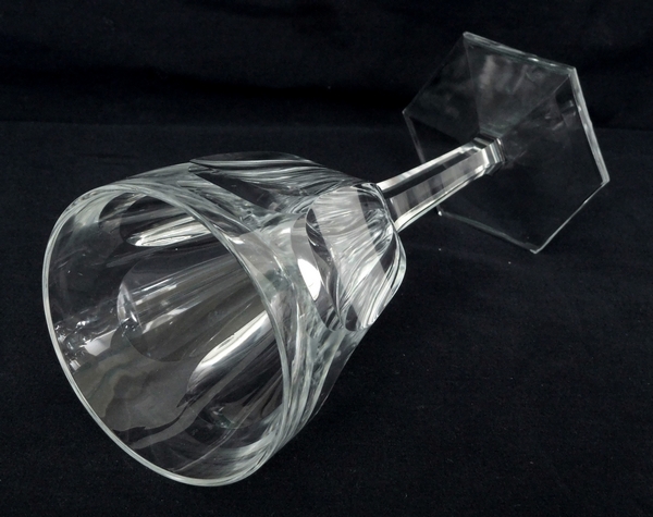 Verre à porto en cristal de Baccarat, modèle Compiègne - 13cm