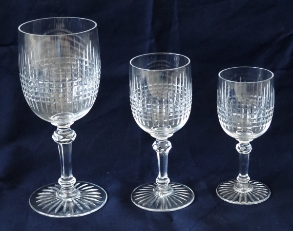 Verre à vin en cristal de Baccarat, modèle Dombasle - 13,5cm