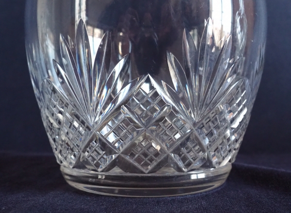 Broc / pichet / carafe à eau en cristal de Baccarat taillé - modèle Douai