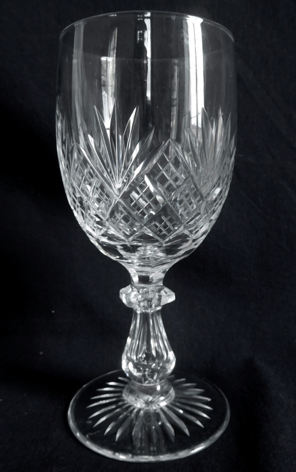 Baccarat crystal wine glass / port glass, Douai pattern sophisticated variant - 11.5cm