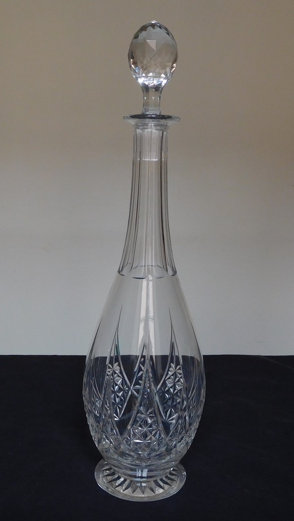 Carafe à vin en cristal de Baccarat, modèle Epron - 36cm