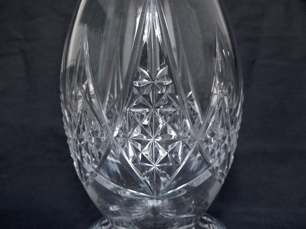 Baccarat crystal wine decanter, Epron pattern - 36cm