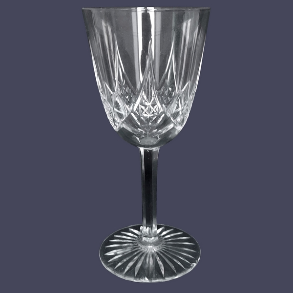 Baccarat crystal Burgundy wine glass, Epron pattern - 14.5cm