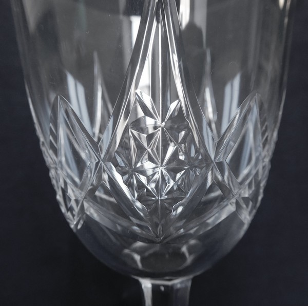 Baccarat crystal wine glass, Epron pattern - 13,5cm