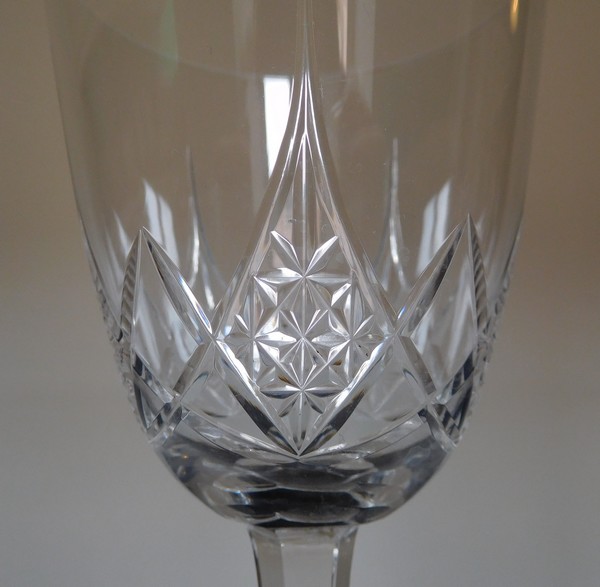 Baccarat crystal water glass, Epron pattern - 16,9cm