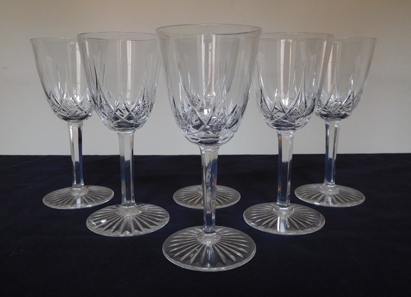 Baccarat crystal wine glass, Epron pattern - 13,5cm