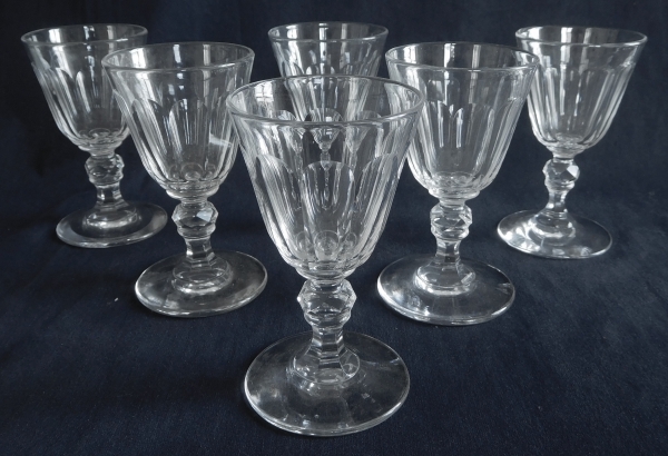 Baccarat crystal port glass, 19th century circa 1850 - 10cm