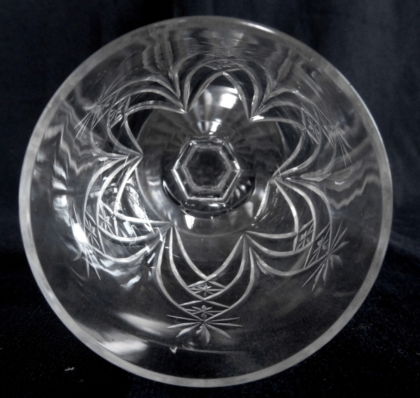 Verre à eau en cristal de Baccarat, modèle forme 9232 taille 9255 du catalogue de 1916 - 17,6cm