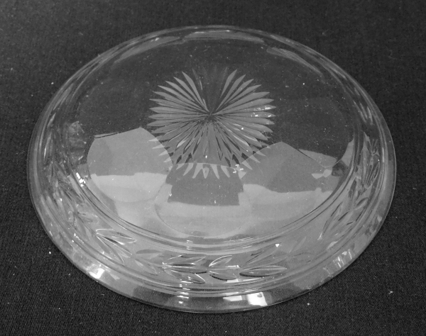 6 Baccarat crystal individual bread dishes, Jonzac pattern