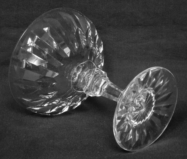 Coupe à champagne en cristal de Baccarat, modèle Juvisy (service officiel de l'Elysée)