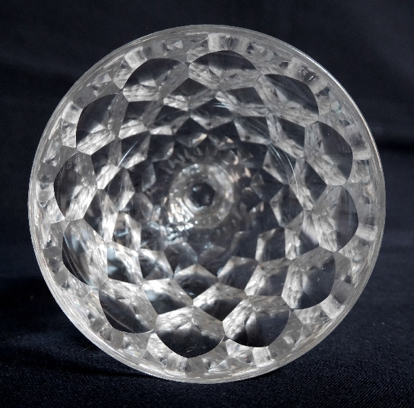 Verre à eau en cristal de Baccarat, modèle Juvisy (service officiel de l'Elysée) - 16,3cm