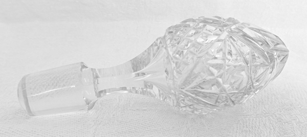 Baccarat crystal wine decanter, Lagny pattern