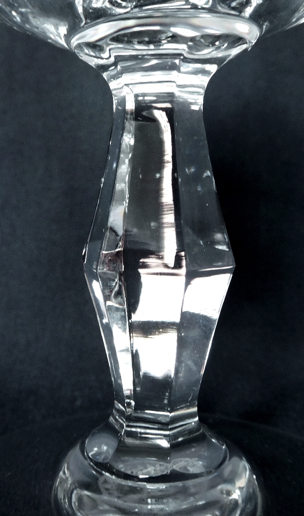 Verre à eau en cristal de Baccarat, modèle Lauzun - 17,4cm - signé