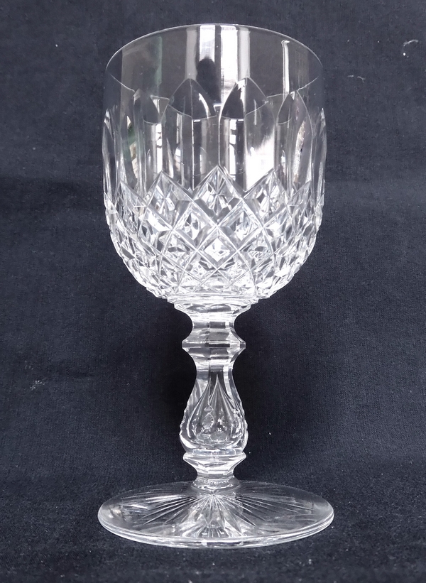 Baccarat crystal port / wine glass, Libourne pattern (GG pattern) - 10.5cm