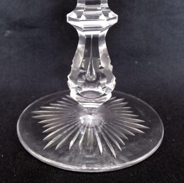 Baccarat crystal wine glass, Libourne pattern (GG pattern) - 12.5cm