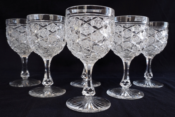 Baccarat crystal Madera liquor glass, Lorient pattern - 9.3cm