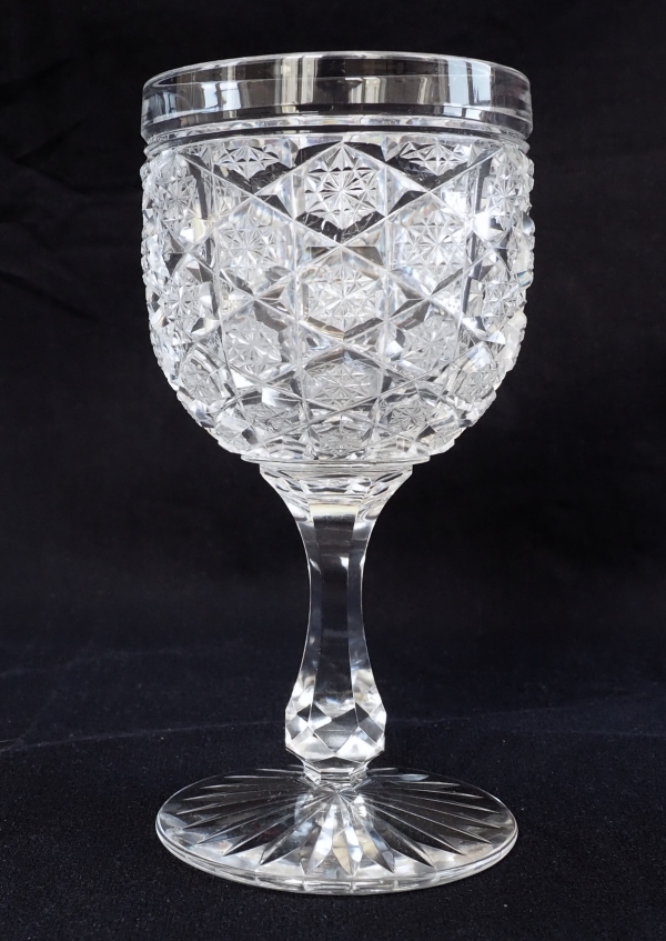 Verre à liqueur en cristal de Baccarat, modèle Lorient pied étoile - 9,3cm