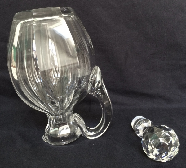 Baccarat crystal whisky decanter, Malmaison pattern