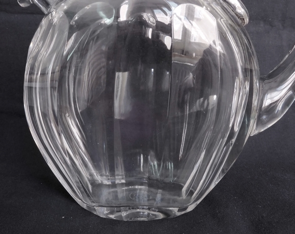 Baccarat crystal whisky / brandy decanter, Malmaison pattern - signed