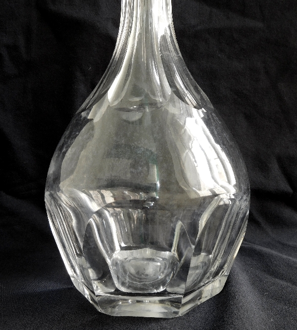 Baccarat crystal wine decanter, Malmaison pattern