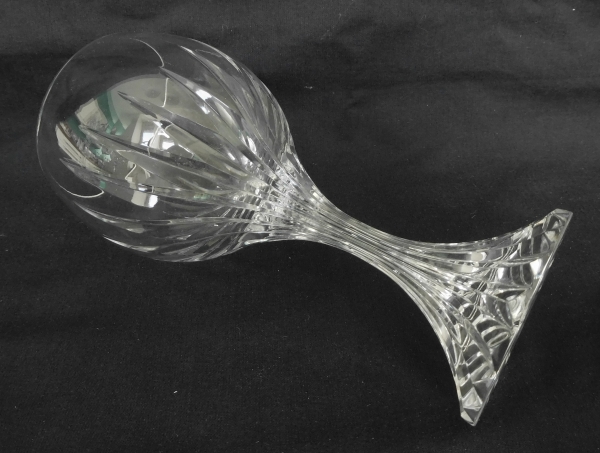 Baccarat crystal wine glass, Massena pattern - 15cm - signed