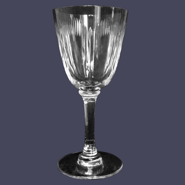 Baccarat crystal water glass, Molière pattern - 16,8cm