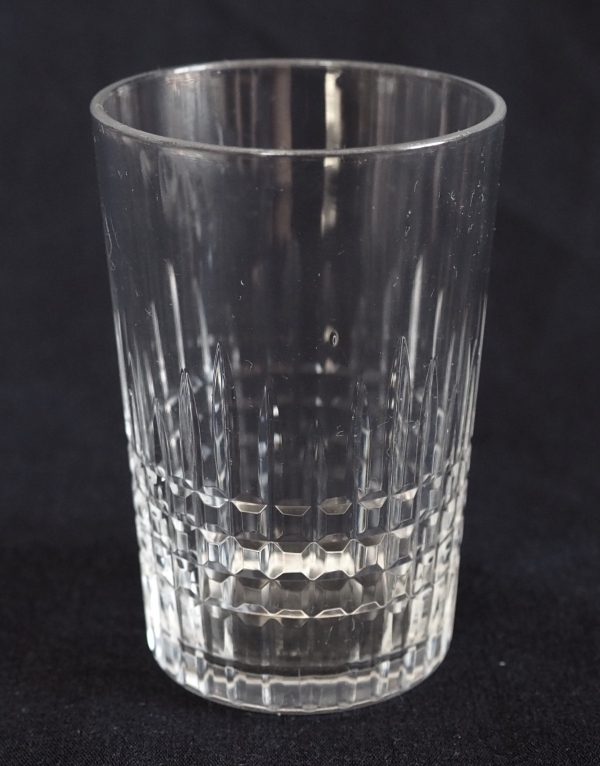 Baccarat cristal port glass / gobelet, Nancy pattern - 8cm