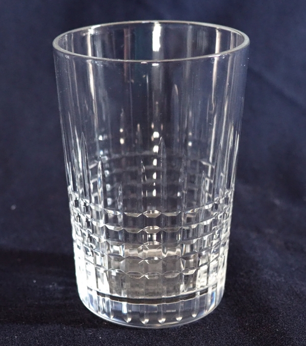 Verre / gobelet à vin en cristal de Baccarat, modèle Nancy - 8cm