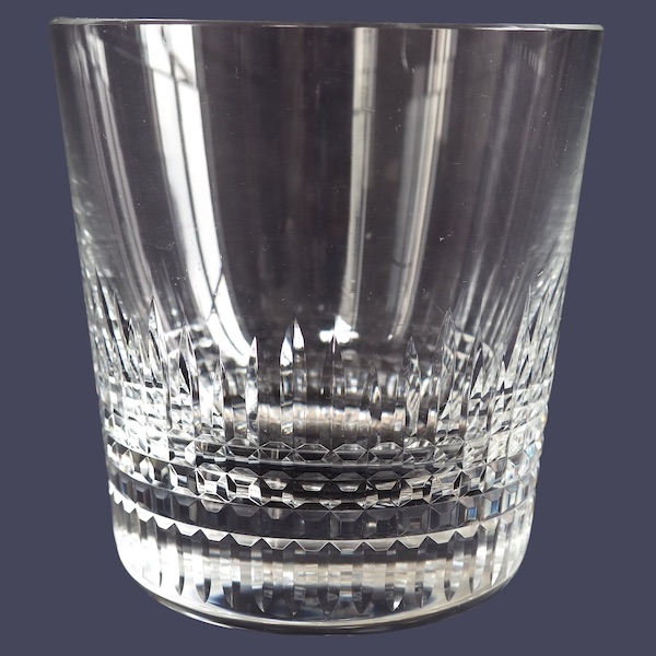 Baccarat crystal ice bucket, Nancy pattern - signed