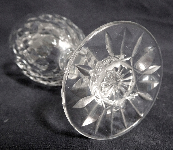 Verre à eau en cristal de Baccarat, modèle Nîmes (variante de Juvisy) - 16,2cm