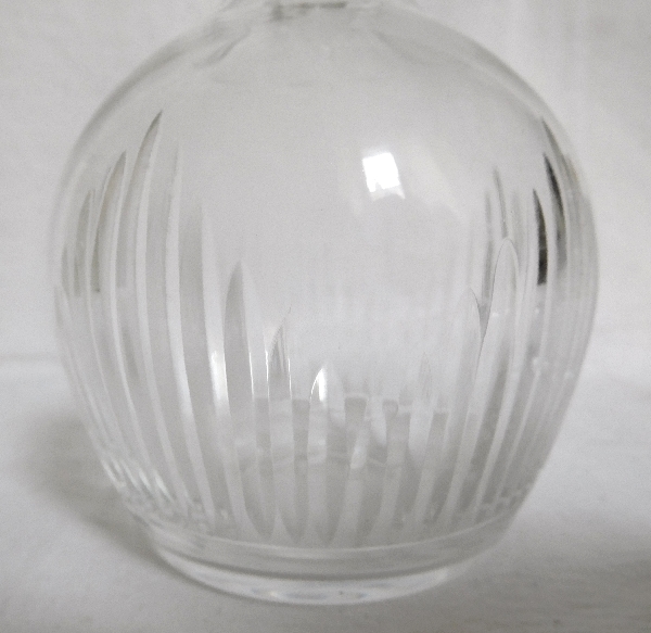 Baccarat crystal liquor decanter, late 19th century