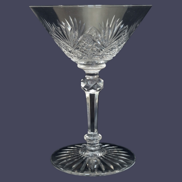 Baccarat crystal champagne glass, Douai variant