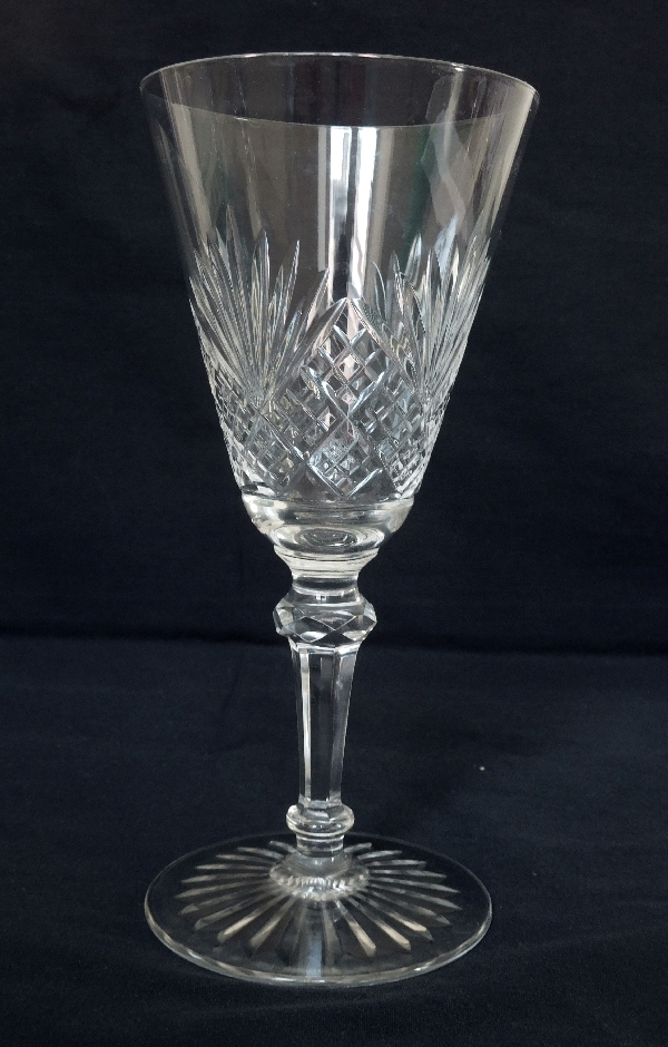 Baccarat crystal water glass, Douai variant - 17.8cm