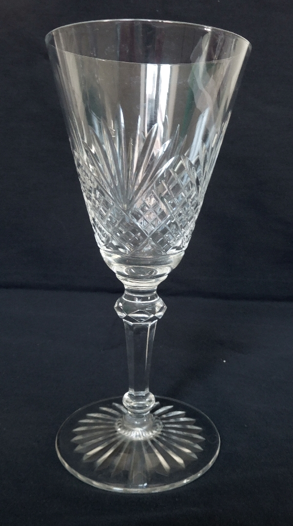 Baccarat crystal water glass, Douai variant - 17.8cm