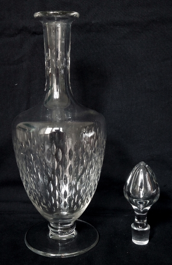 Carafe à vin en cristal de Baccarat, modèle Paris - signée