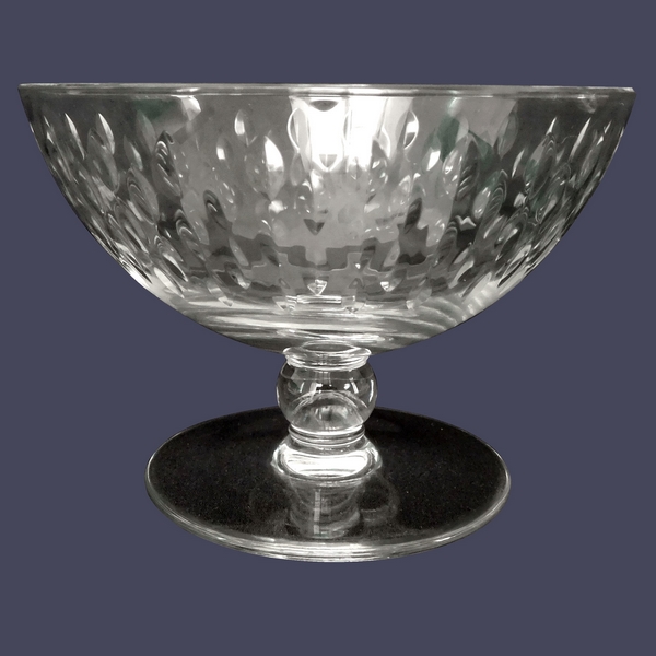 Baccarat crystal champagne glass, Paris pattern